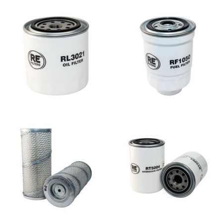 AEBI TP 78 Filter Service Kit w/Kubota V 3300-DI Eng.