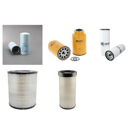 Filter kit suitable for CAT 973C with CAT Engine Air Oil Fuel Filters
