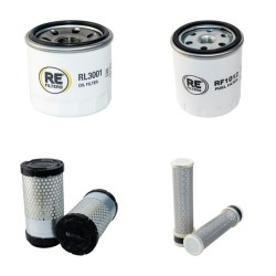 AEBI TC 07 Filter Service Kit Air Oil Fuel Filters w/Kubota D782 Eng.   YR  2001-