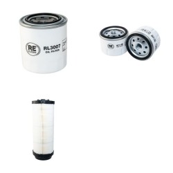 AEBI TT50 Filter Service Kit Air Oil Fuel Filters w/Kubota