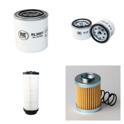 AEBI TERRATRAC TT55 Filter Service Kit withKubota V 1505T