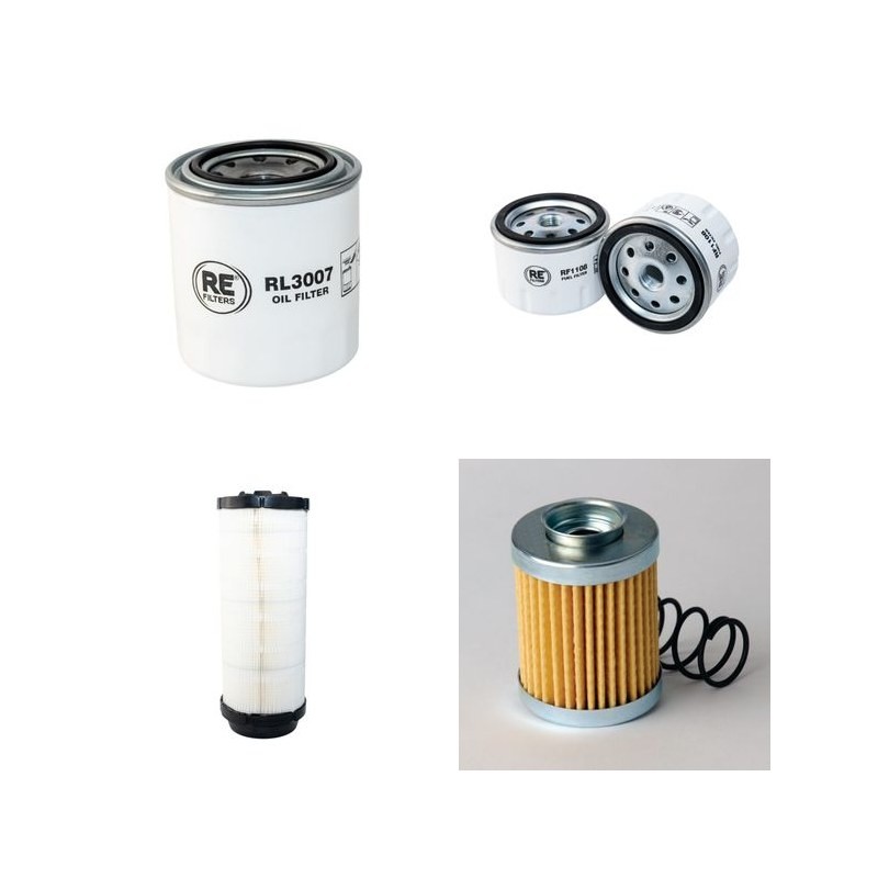 AEBI TERRATRAC TT 55 Filter Service Kit withKubota V 1505T Eng