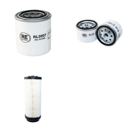 AEBI TT 55 Filter Service Kit Air Oil Fuel Filters w/Kubota V1505T Eng.