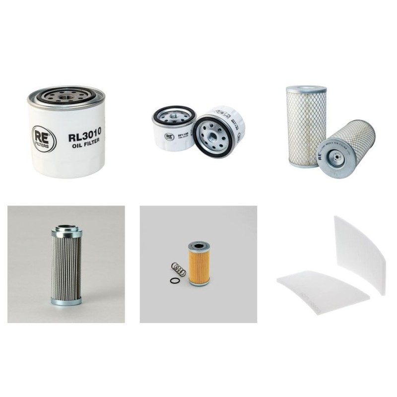 AEBI TT 60 Filter Service Kit w/Kubota V2203 Eng.