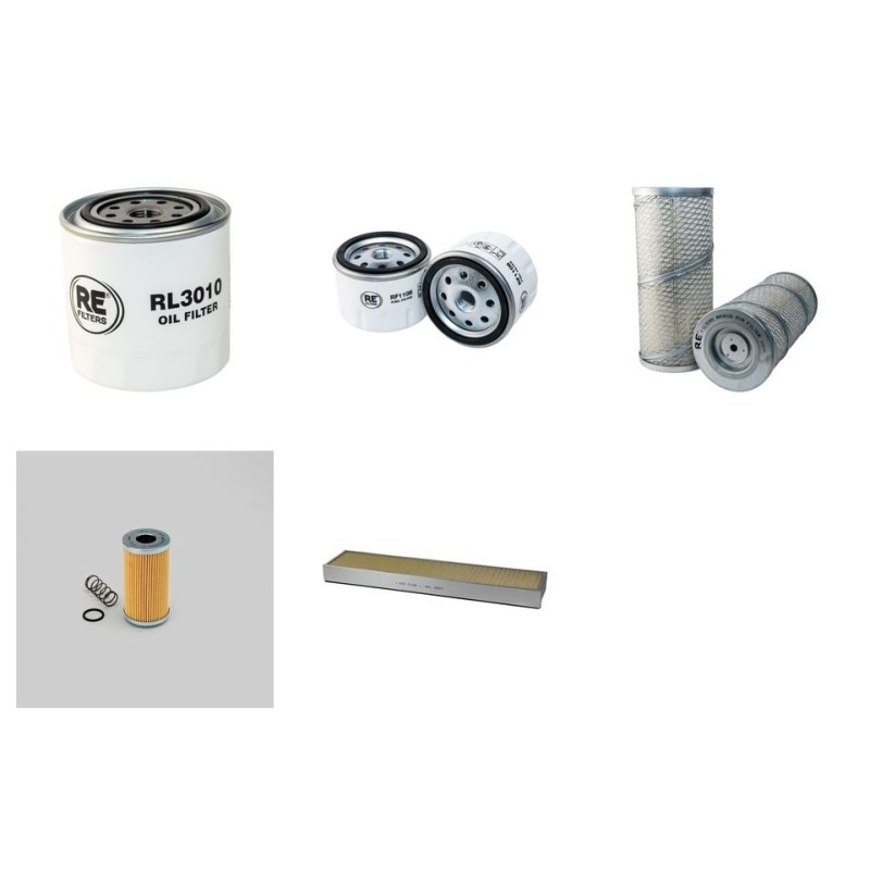 AEBI TT 80 Filter Service Kit w/Kubota V2203B Eng.   YR  1990-