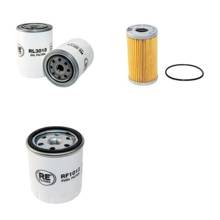 AEBI TERRATRAC TT 105 Filter Service Kit withKubota V 2203-M Eng