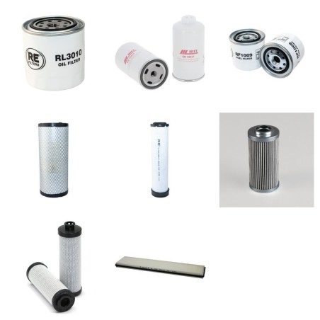 AEBI TT 206 Filter Service Kit w/Kubota V 2607-DI Eng.   YR  2014-