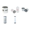 AEBI TT 206 Filter Service Kit Air Oil Fuel Filters w/Kubota V 2607-DI Eng.   YR  2014-