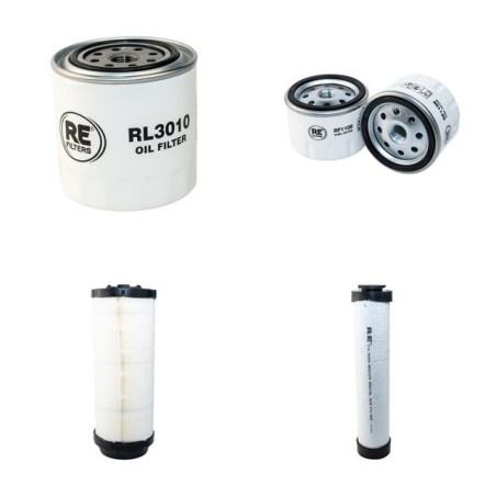 AEBI TT 210 Filter Service Kit Air Oil Fuel Filters w/Kubota V2607-DI-T Eng.