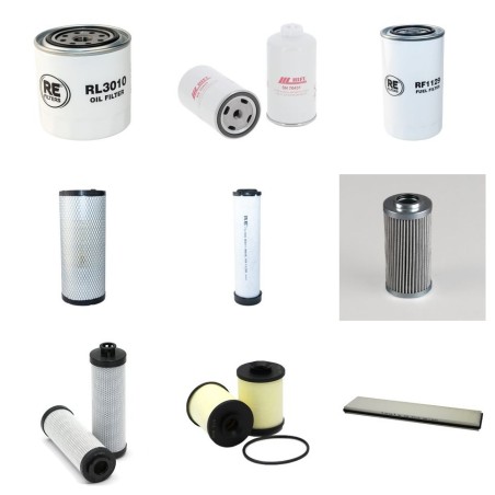AEBI TT 211 Filter Service Kit w/Kubota V2607-CRT Eng.   YR  2014-