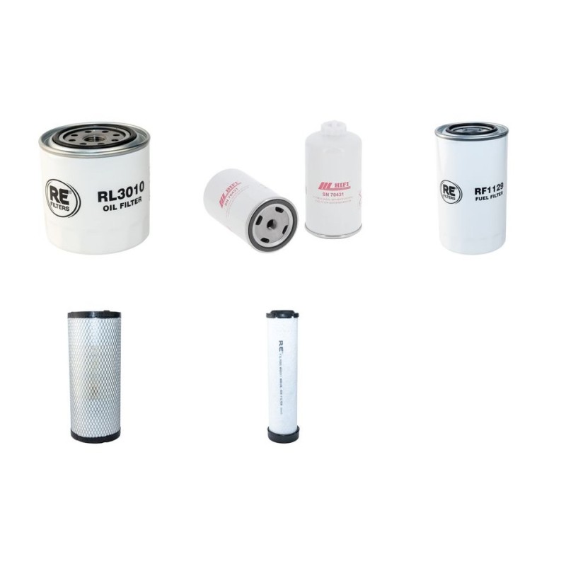 AEBI TT 211 Filter Service Kit Air Oil Fuel Filters w/Kubota V2607-CRT Eng.   YR  2014-