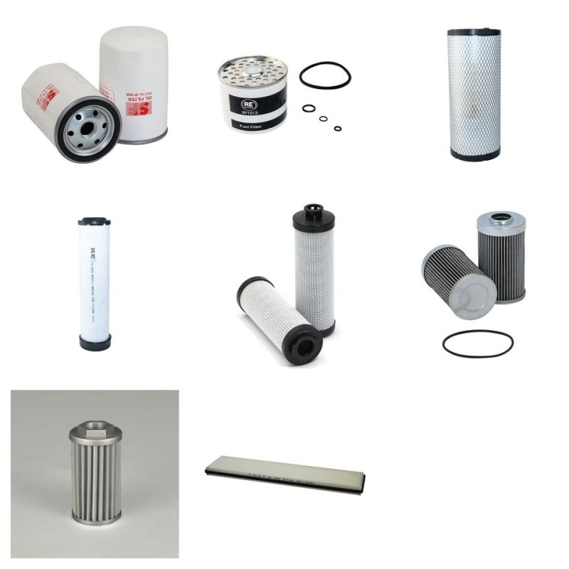AEBI TT 220 Filter Service Kit w/DETROIT VM D703TE2 Eng.