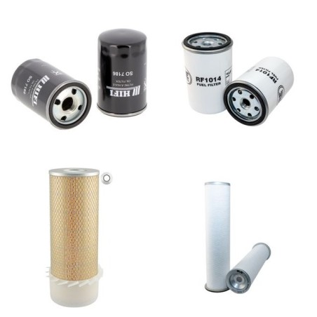 AGRIA 885 V2/VF/VF-4 Filter Service Kit Air Oil Fuel Filters w/Deutz F3L913 Eng.