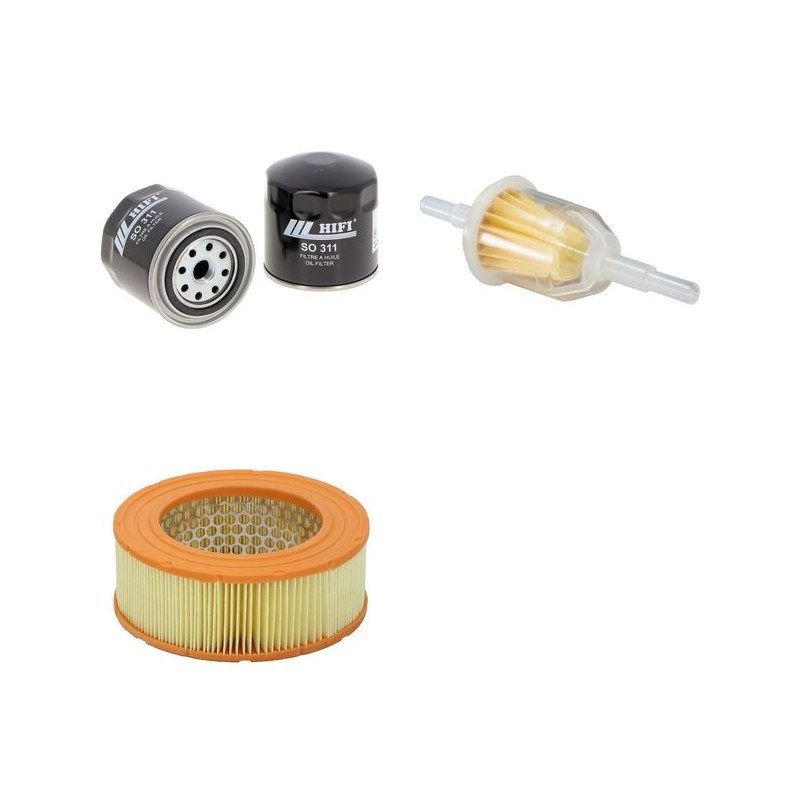 AGRIA 9300 Filter Service Kit Air Oil Fuel Filters w/RENAULT Eng.