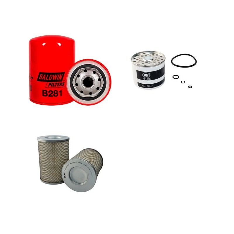 AGRIFULL 80-60 (DT) Filter Service Kit Air Oil Fuel Filters w/VM 1053 SU Eng.