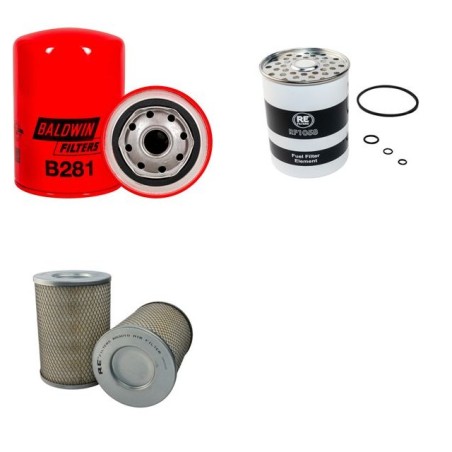 AGRIFULL 80-65 Filter Service Kit Air Oil Fuel Filters w/VM 1053 SU Eng.
