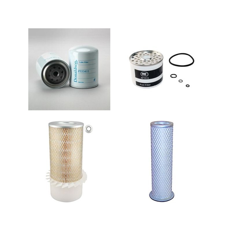 AGRIFULL 100 (DT) Filter Service Kit Air Oil Fuel Filters w/Fiat 8065.06 Eng.