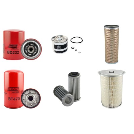 AGRIFULL 140 (DT TURBO) Filter Service Kit w/Fiat 8065.25 Eng.