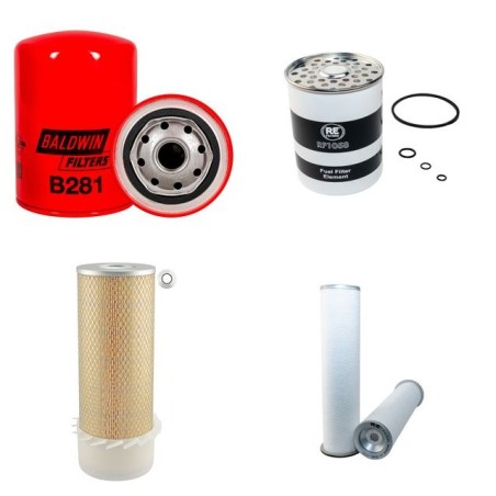 AGRIFULL 1115 PINTO Filter Service Kit Air Oil Fuel Filters