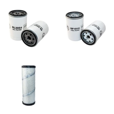 AGRIFULL A 35 (DT) Filter Service Kit Air Oil Fuel Filters w/Lombardini LDW 1503/B2 Eng.