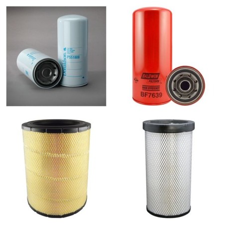 Filter kit suitable for CAT 994D with CAT Engine Serial No 3TZ1-