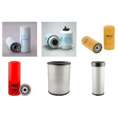 Filter kit suitable for CAT AP900B with CAT Engine Serial No 98Z31739- Air Oil Fuel Filters