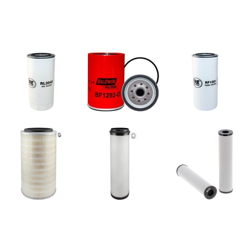 ARTEC 4018 Filter Service Kit w/Deutz TCD 2012-L06 Eng.