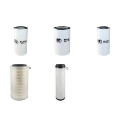 ARTEC F 40 Filter Service Kit Air Oil Fuel Filters w/Deutz TCD Eng.   YR  2010-