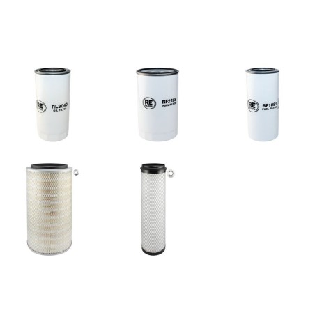 ARTEC F 40 Filter Service Kit Air Oil Fuel Filters w/Deutz TCD Eng.   YR  2010-