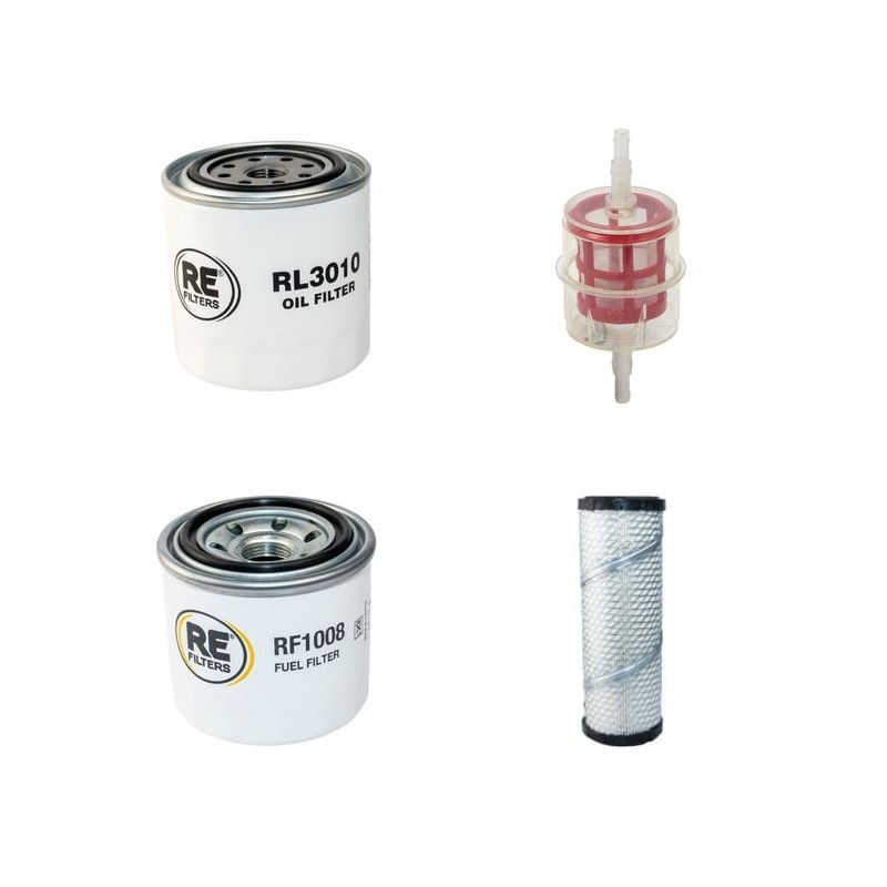 AUSA M 150 M Filter Service Kit Air Oil Fuel Filters w/Kubota Eng.