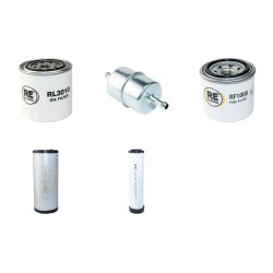 AUSA T204H Filter Service Kit Air Oil Fuel Filters w/Kubota