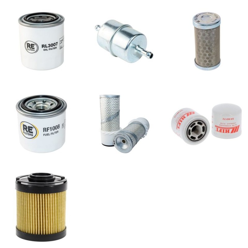 AVANT 630 Filter Service Kit w/ Kubota Eng. Serial No 47071-