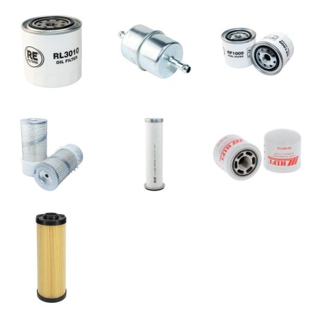 AVANT 750 Filter Service Kit w/ Kubota V 2403 Eng.