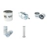 AVANT 750 Filter Service Kit w/ Kubota V 2403 Eng. Air, Oil, Fuel Filters