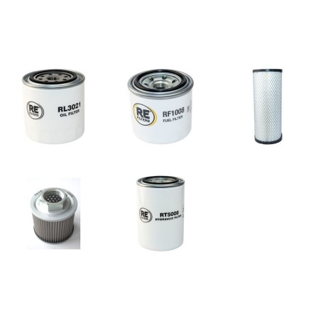 BARONESS GM 2800 B Filter Service Kit w/Kubota V2403-M-T Eng. SN  11001-   56CH
