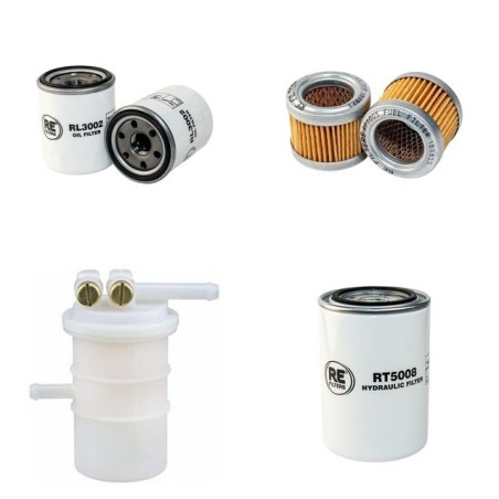 BARONESS HMC 1720 Filter Service Kit withMitsubishi S4L2-E331Km Eng