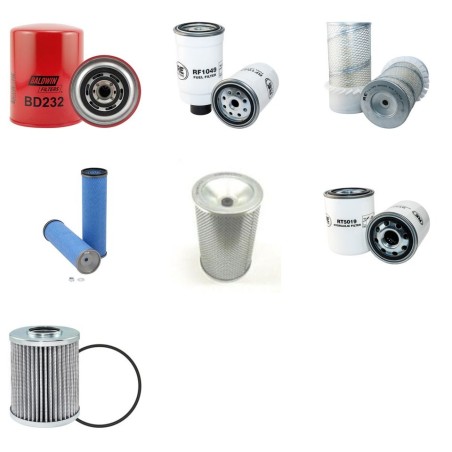 BOBARD 580 TR 4x4 Filter Service Kit w/Iveco Eng.