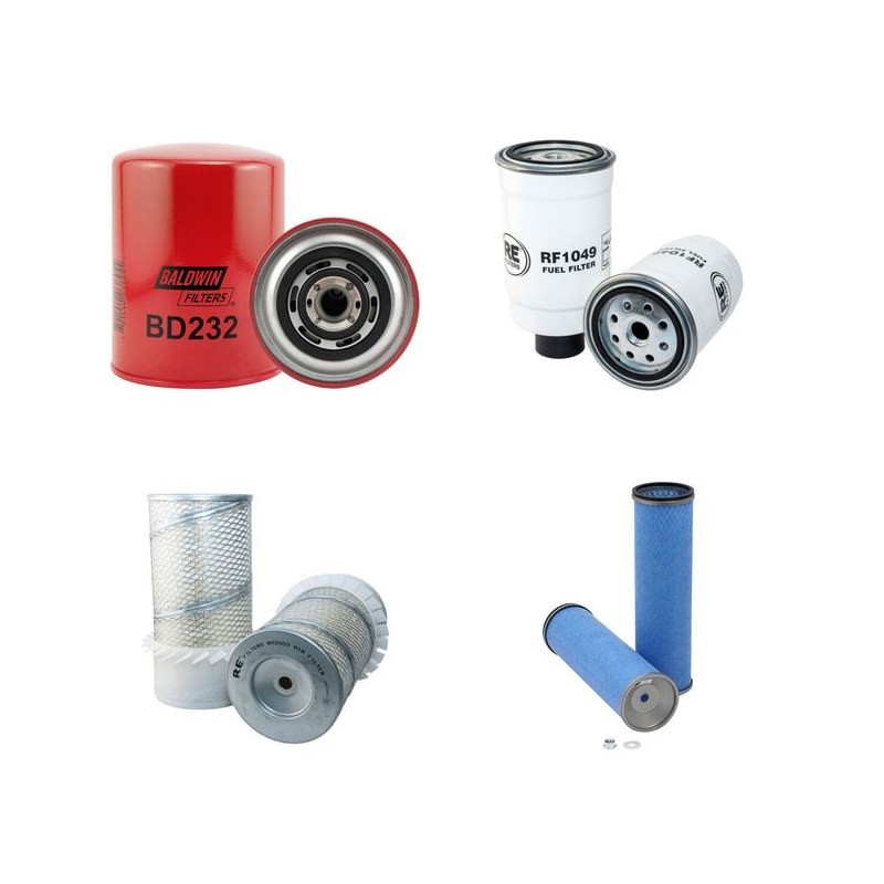 BOBARD 580 TR 4x4 Filter Service Kit Air Oil Fuel Filters w/Iveco Eng.