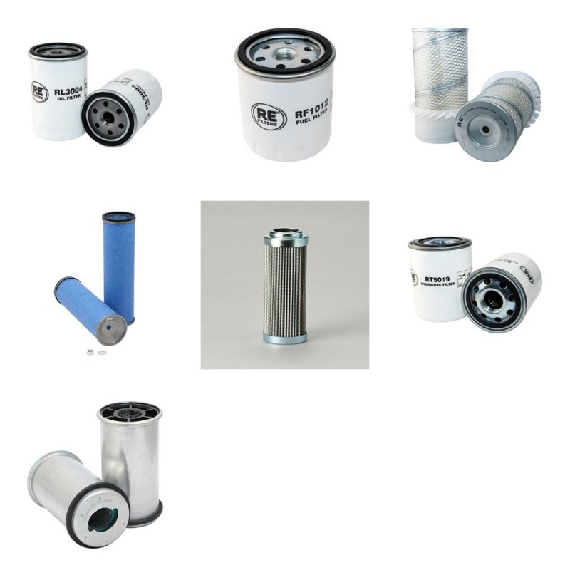 BOBARD 817 Filter Service Kit w/Deutz BF 4L1011 Eng.   YR  1998-