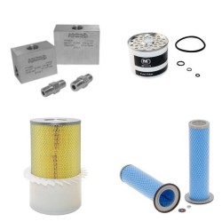 BRAUD + FAUCHEUX 504 Filter Service Kit w/Perkins Eng.