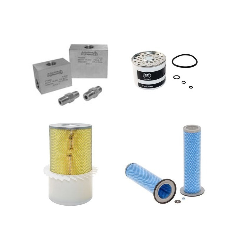 BRAUD + FAUCHEUX 504 Filter Service Kit w/Perkins Eng.