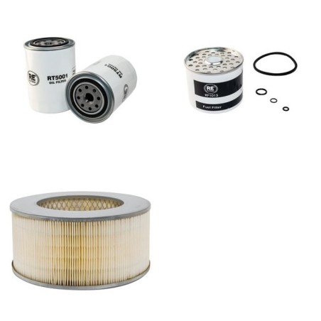 BRAUD + FAUCHEUX 801 Filter Service Kit w/Perkins T6.354 Eng.