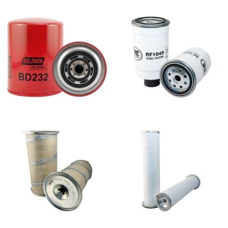 BRAUD + FAUCHEUX SB 56 Filter Service Kit with Iveco Eng