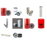 BRAUD + FAUCHEUX SB 58 Filter Service Kit with Iveco Eng