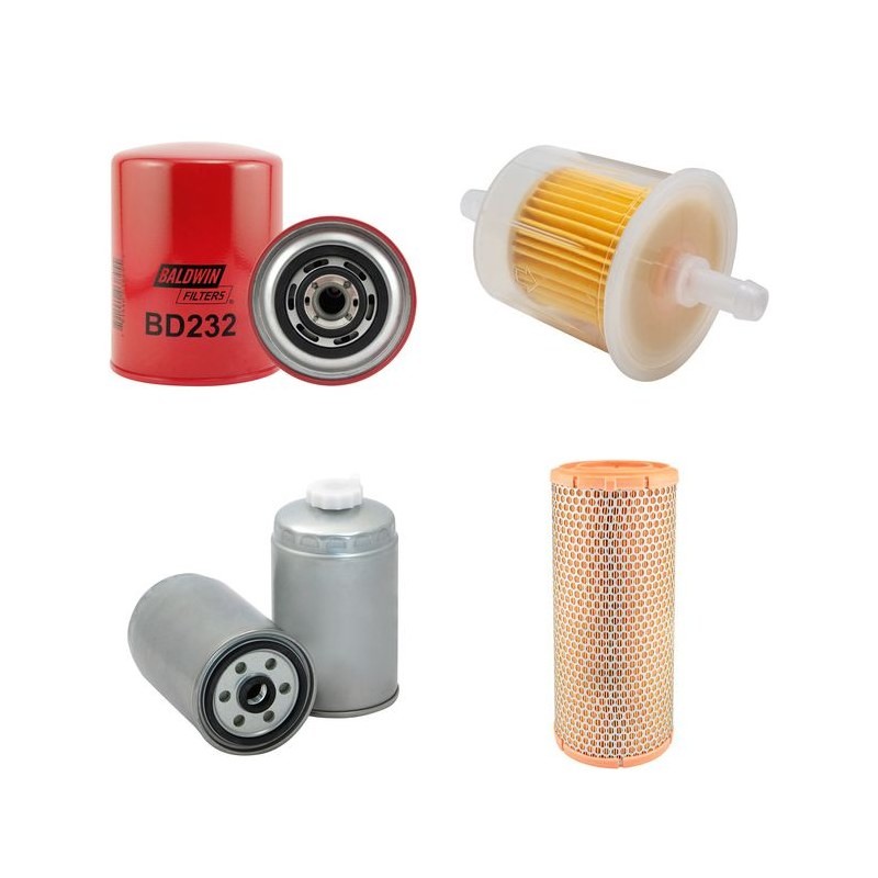 BUCHER BU 100 Filter Service Kit Air Oil Fuel Filters w/Iveco Eng.