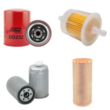 BUCHER BU 100 Filter Service Kit Air Oil Fuel Filters w/Iveco Eng.