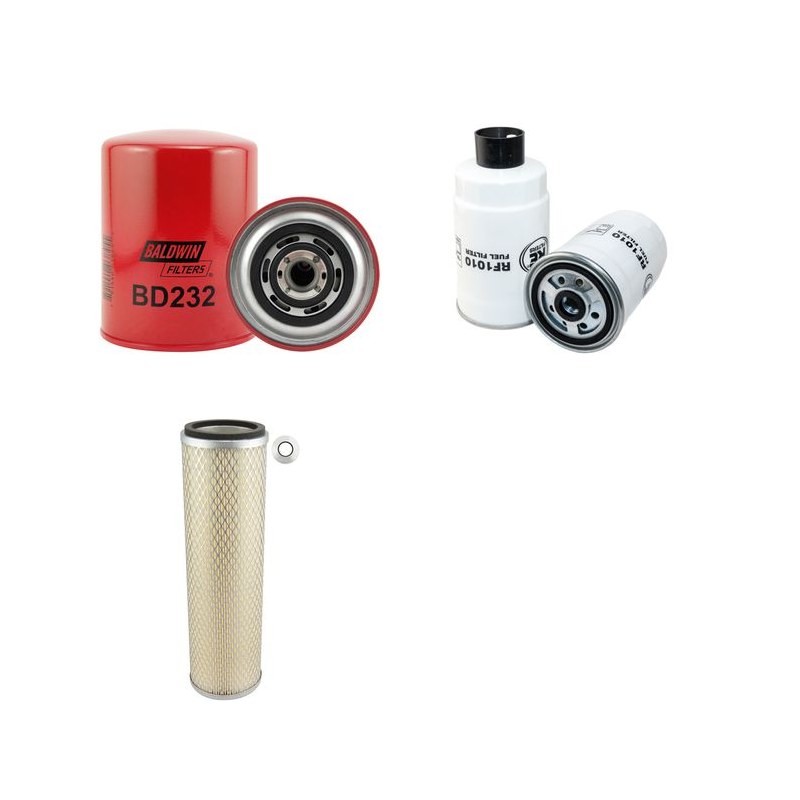 BUCHER CARON 765 Filter Service Kit Air Oil Fuel Filters w/Iveco Eng.