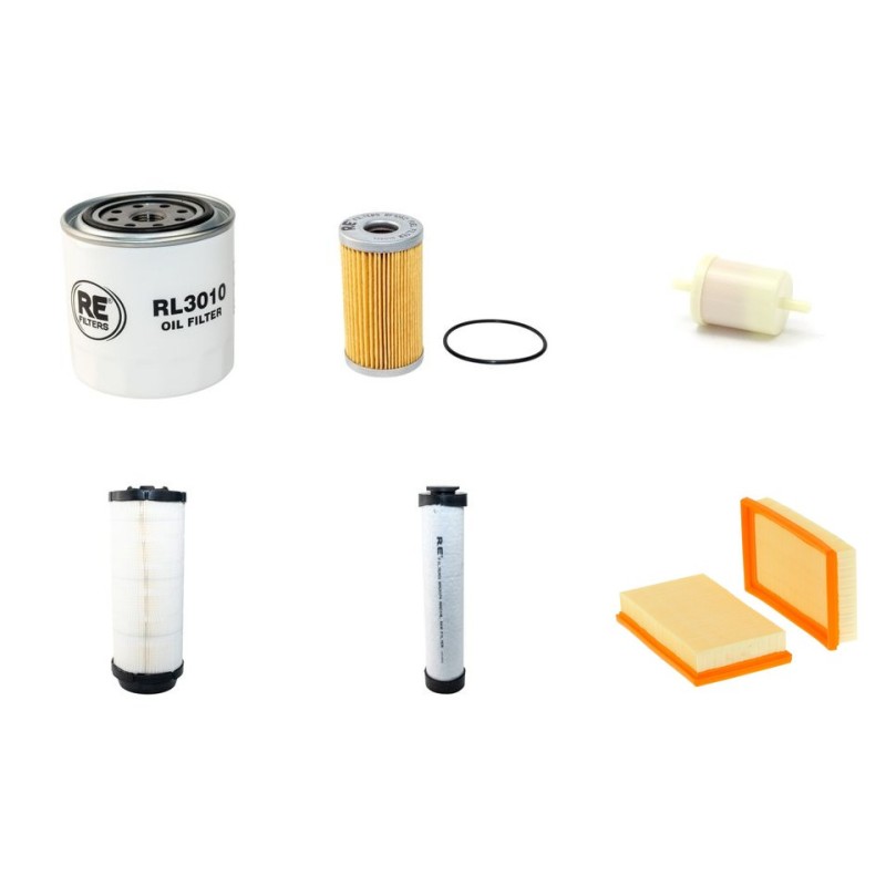 BUCHER CITYCAT 2000 Filter Service Kit w/Kubota F 2503T Eng.