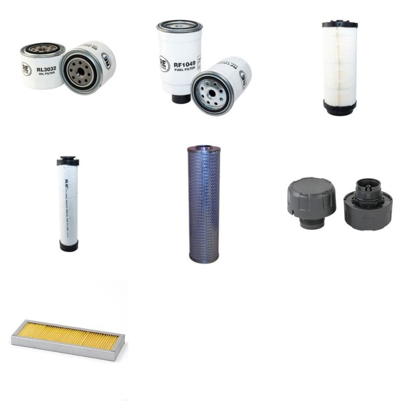 BUCHER CITYCAT 2020 Filter Service Kit w/VM HR 494HT3 Eng.