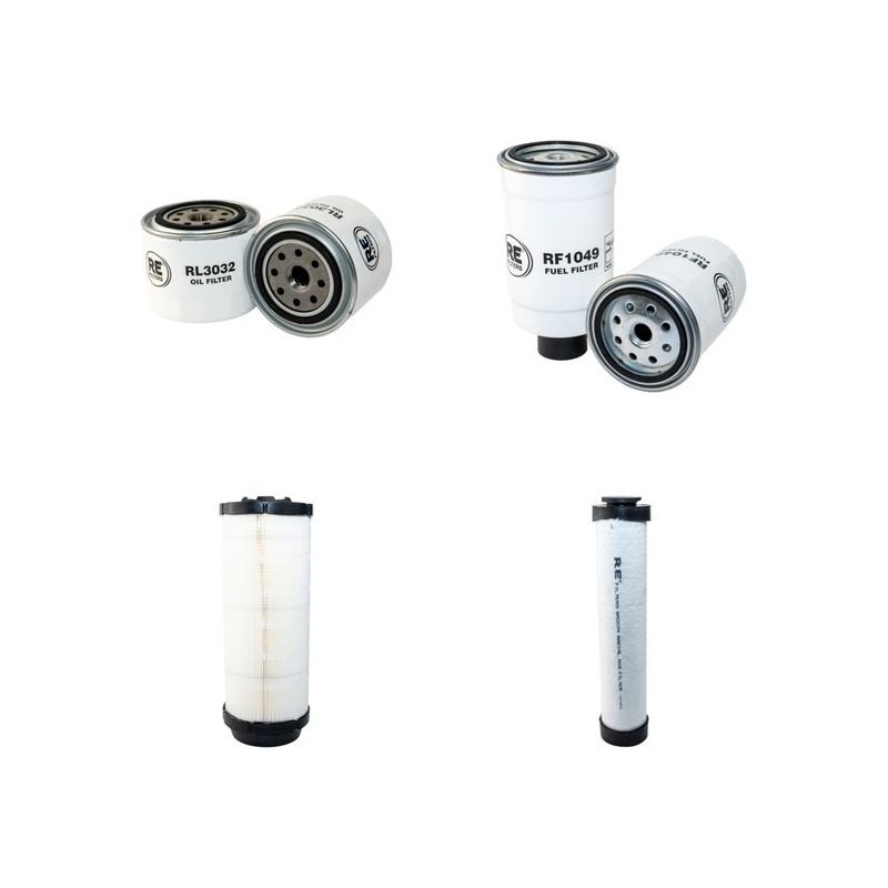 BUCHER CITYCAT 2020 Filter Service Kit Air Oil Fuel Filters w/VM HR 494HT3 Eng.
